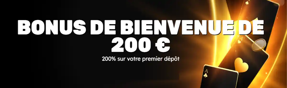 Bonus de 100€ + 100 FS